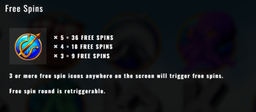 rise of poseidon free spins